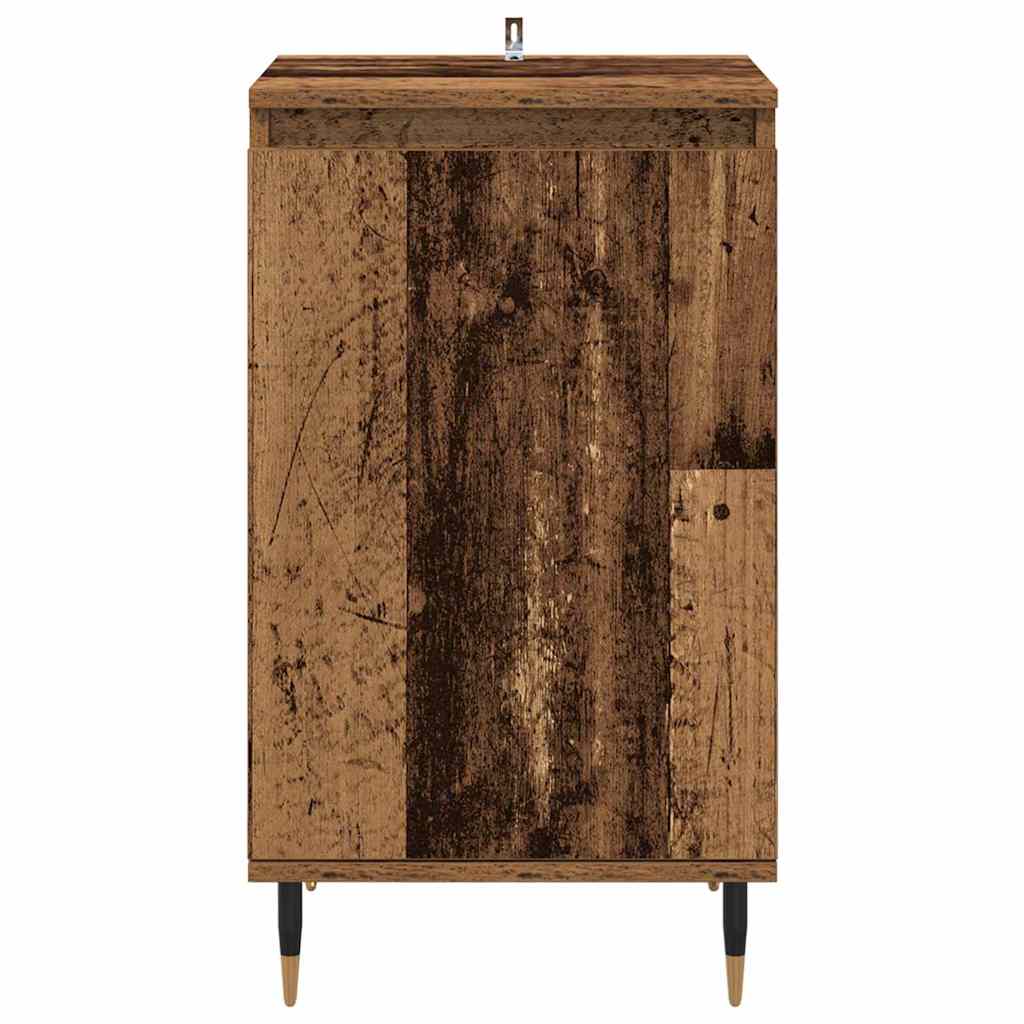 Sideboard 2 pcs Old Wood 40 x 35 x 70 cm