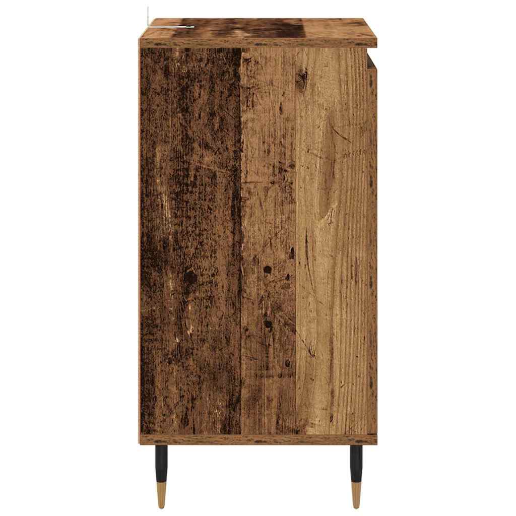 Sideboard 2 pcs Old Wood 40 x 35 x 70 cm