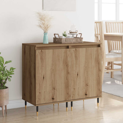 Sideboard 2 pcs Artisan Oak 40 x 35 x 70 cm