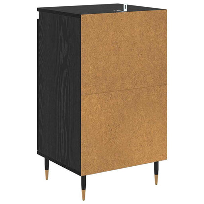 Sideboard 2 pcs Black Oak 40 x 35 x 70 cm