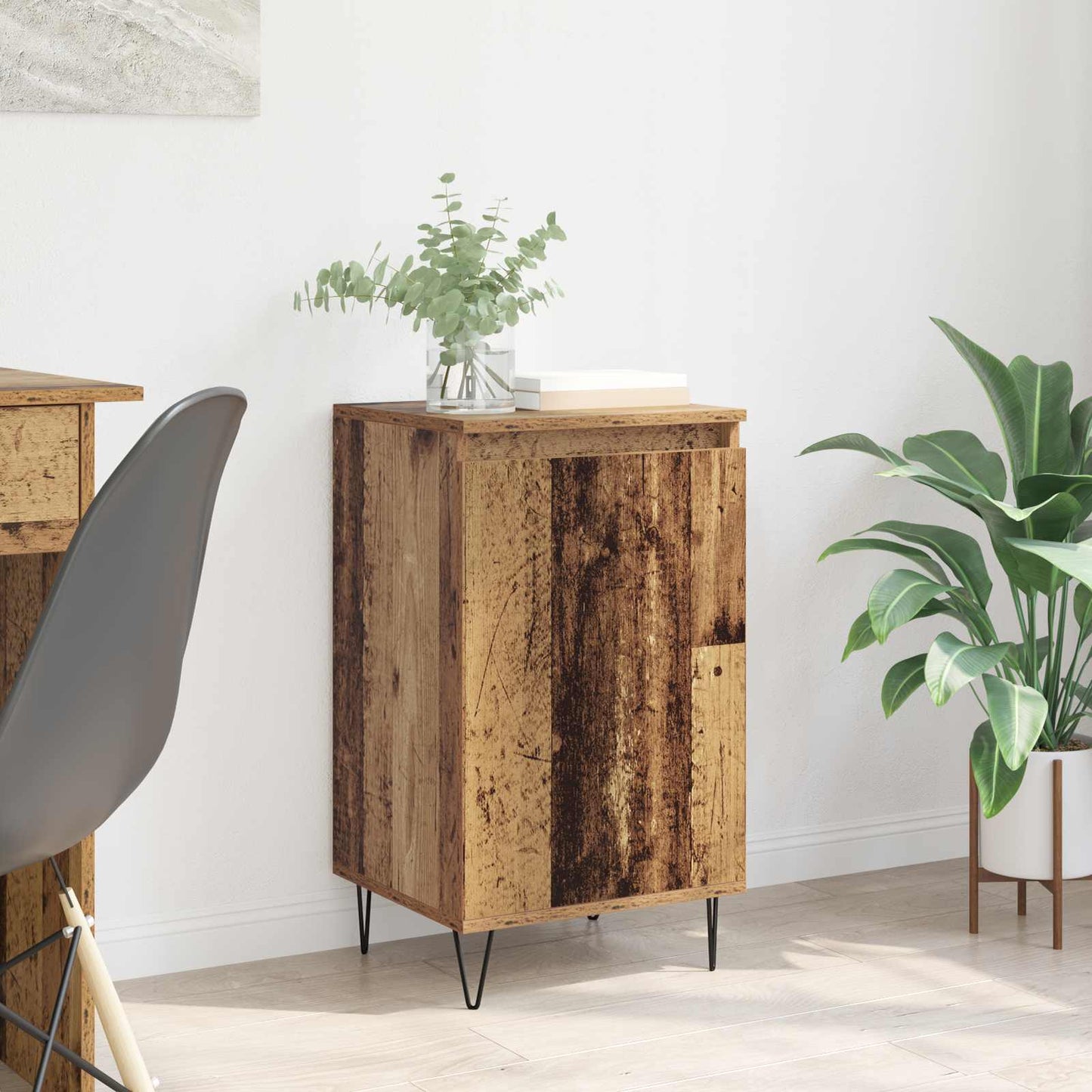 Sideboard Wall-mounted Old Wood 40 x 35 x 70 cm Engineered Wood