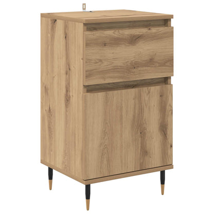 Sideboard Artisan Oak 40 x 35 x 70 cm Engineered Wood and Iron