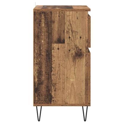 Sideboard with Drawer Old wood 35 x 40 x 70 cm Engineered wood