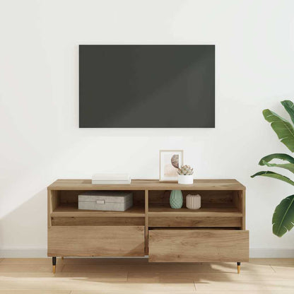 TV Cabinet 100 x 34.5 x 44.5 cm Artisan Oak