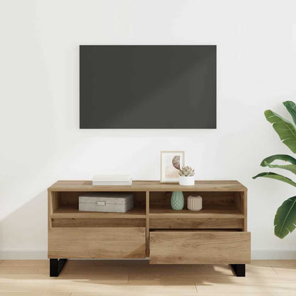 TV Cabinet 100 x 34.5 x 44.5 cm Artisan Oak