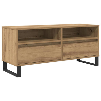 TV Cabinet 100 x 34.5 x 44.5 cm Artisan Oak