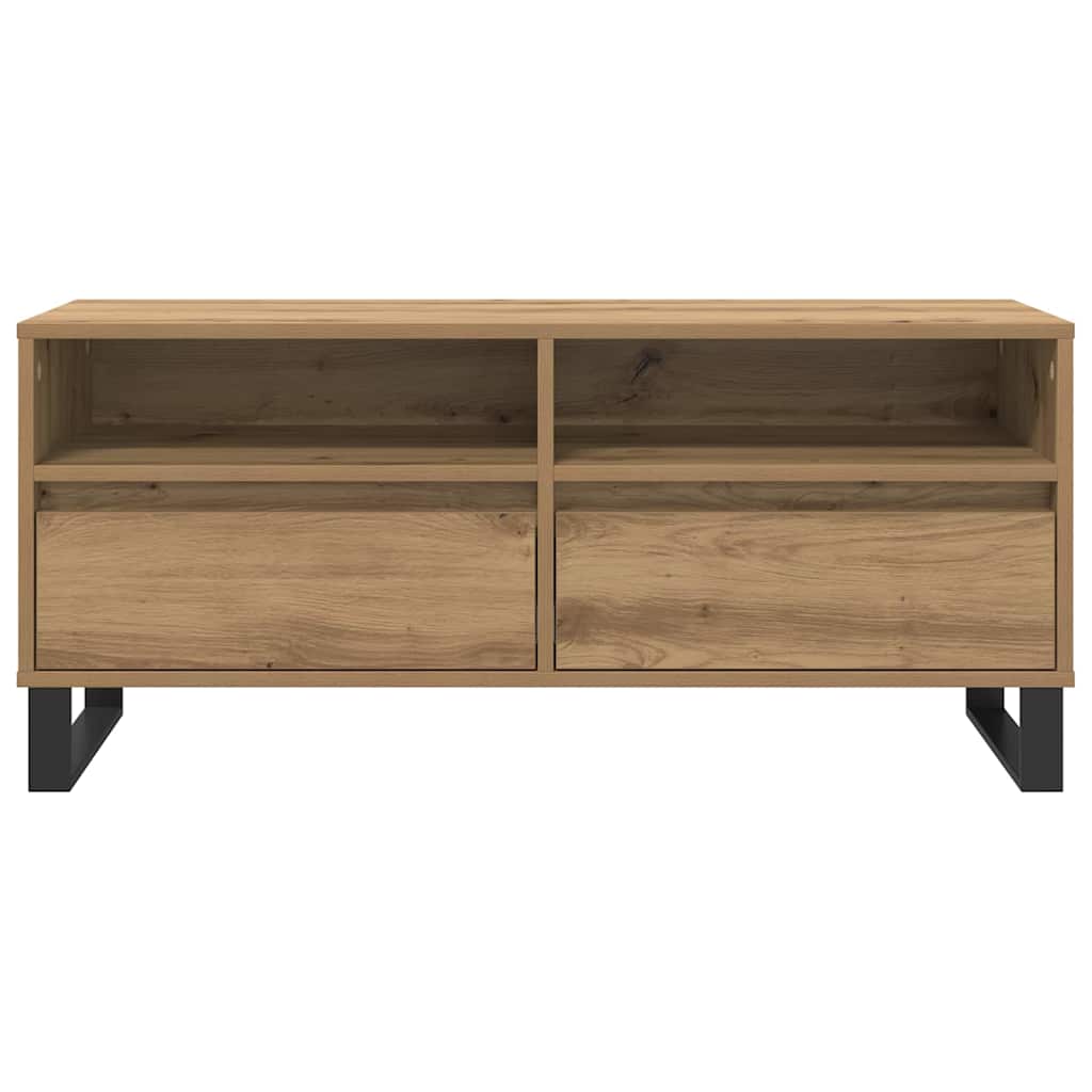 TV Cabinet 100 x 34.5 x 44.5 cm Artisan Oak