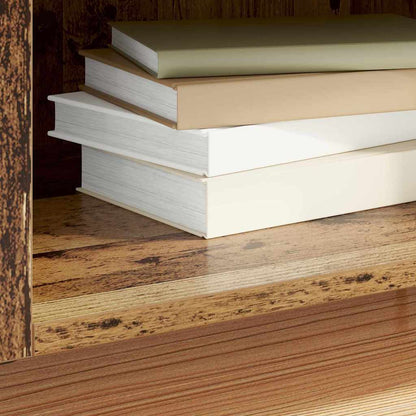 Record Cabinet with Shelf with Door Old Wood 121 x 38 x 48 cm