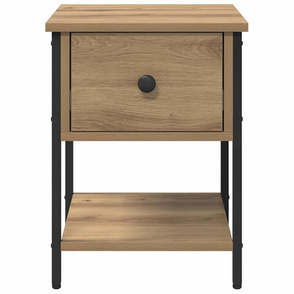 Bedside Table Artisan Oak 34 x 35.5 x 45 cm Engineered Wood