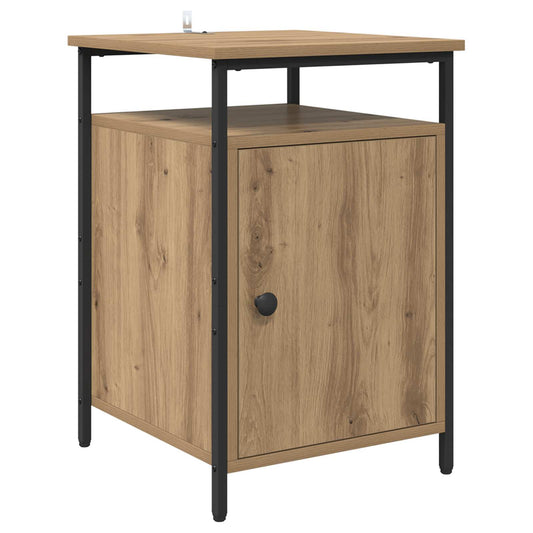 Bedside Cabinet Artisan Oak 40 x 42 x 60cm Engineered Wood