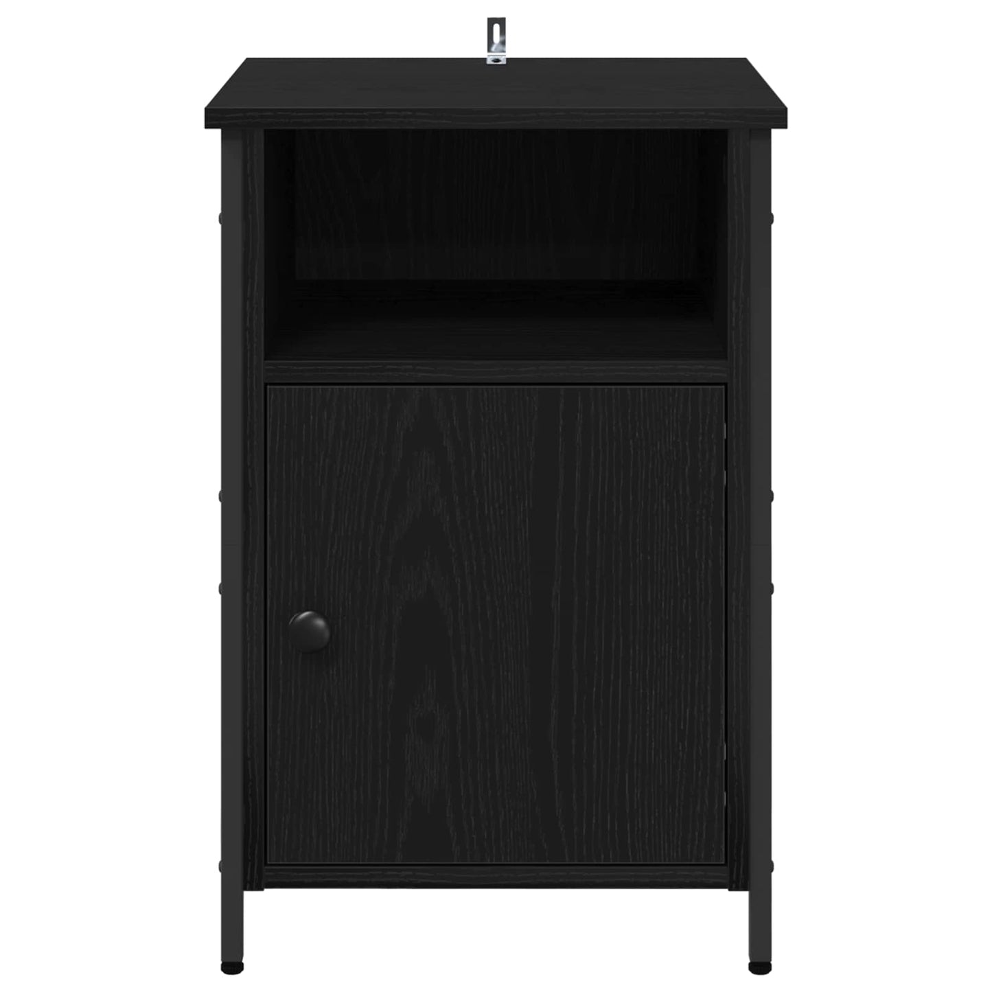 Bedside Cabinet 2 pcs Black Oak 40 x 42 x 60 cm Engineered Wood