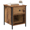 Bedside Cabinet 2 pcs Old wood 40 x 42 x 50 cm Engineered wood