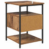 Bedside Cabinet 2 pcs Old wood 40 x 42 x 56 cm Engineered wood