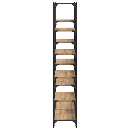 Bookshelf 9-Tier 100 x 32 x 170 cm Engineered wood Artisan oak