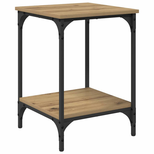 Coffee Table Artisan Oak 40 x 40 x 55 cm Engineered Wood