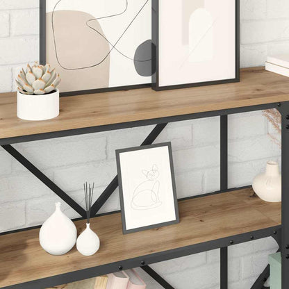 Console Table Artisan Oak 180 x 30 x 75 cm Engineered Wood