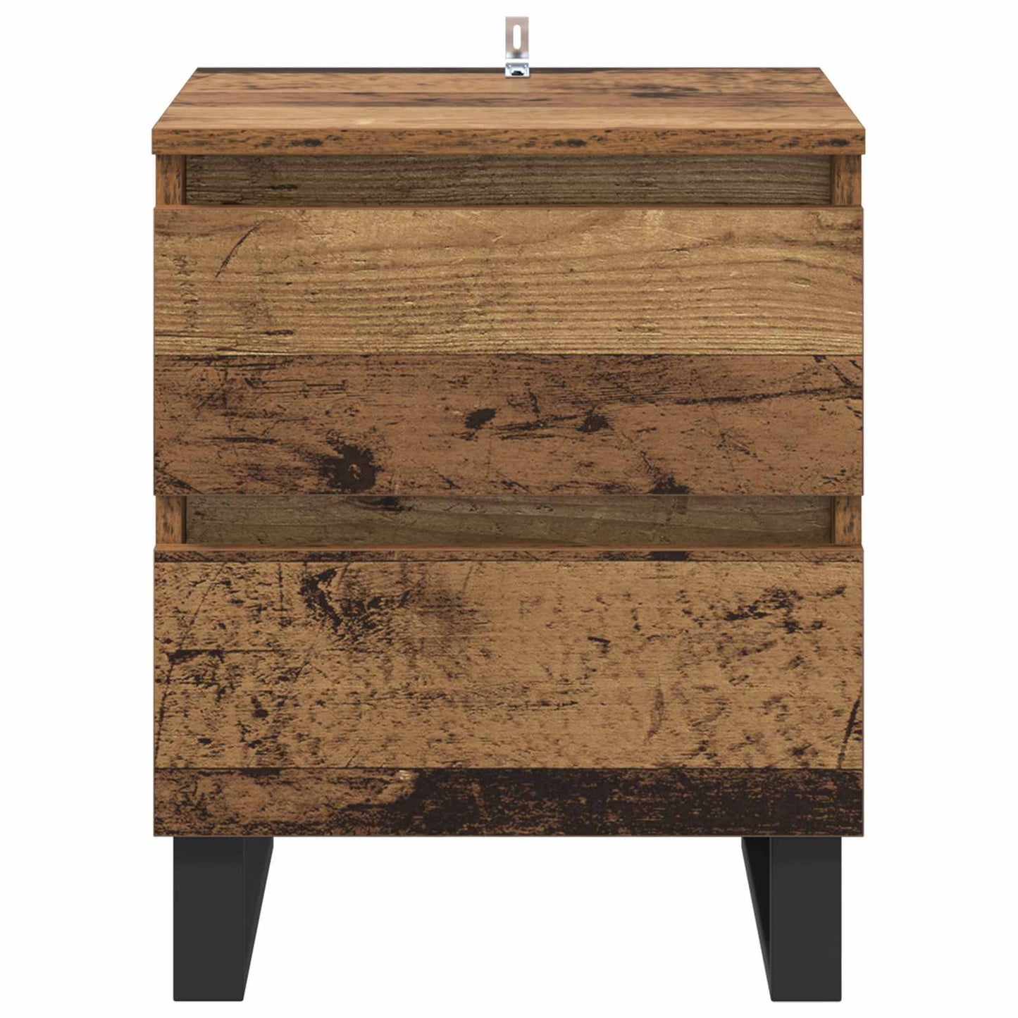 Bedside Cabinet Old Wood 40 x 35 x 50 cm Engineered Wood