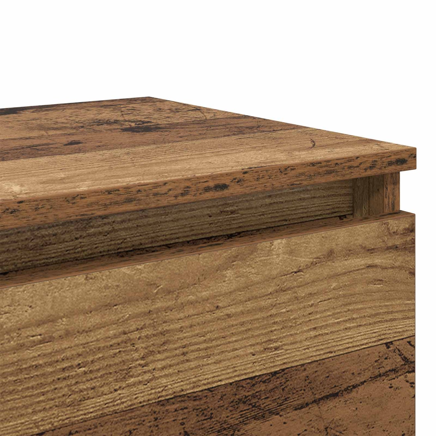 Bedside Cabinet 2 pcs Old Wood 40 x 35 x 50 cm Engineered Wood