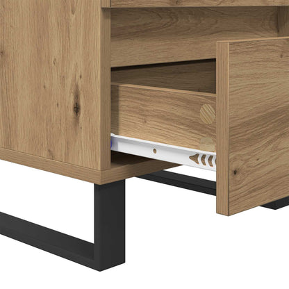 Bedside Cabinet with Drawer 2 pcs Artisan Oak 40 x 35 x 50 cm
