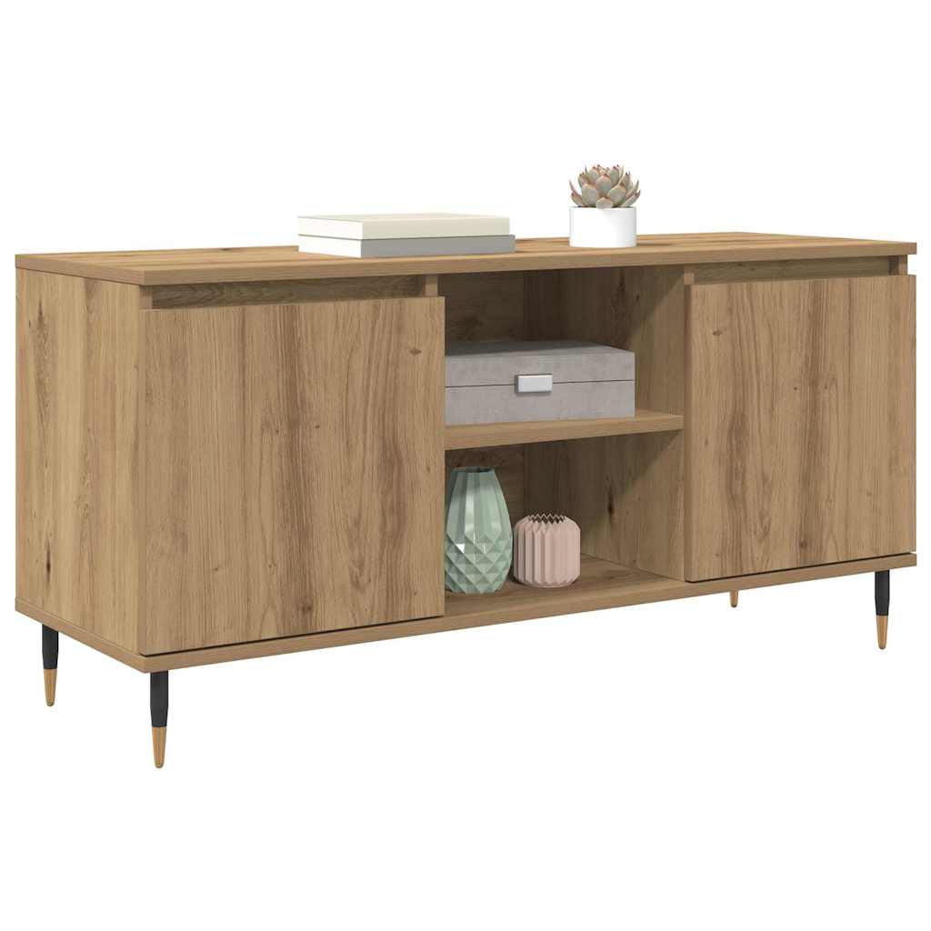 TV Cabinet 104 x 35 x 50 cm Artisan Oak Engineered Wood