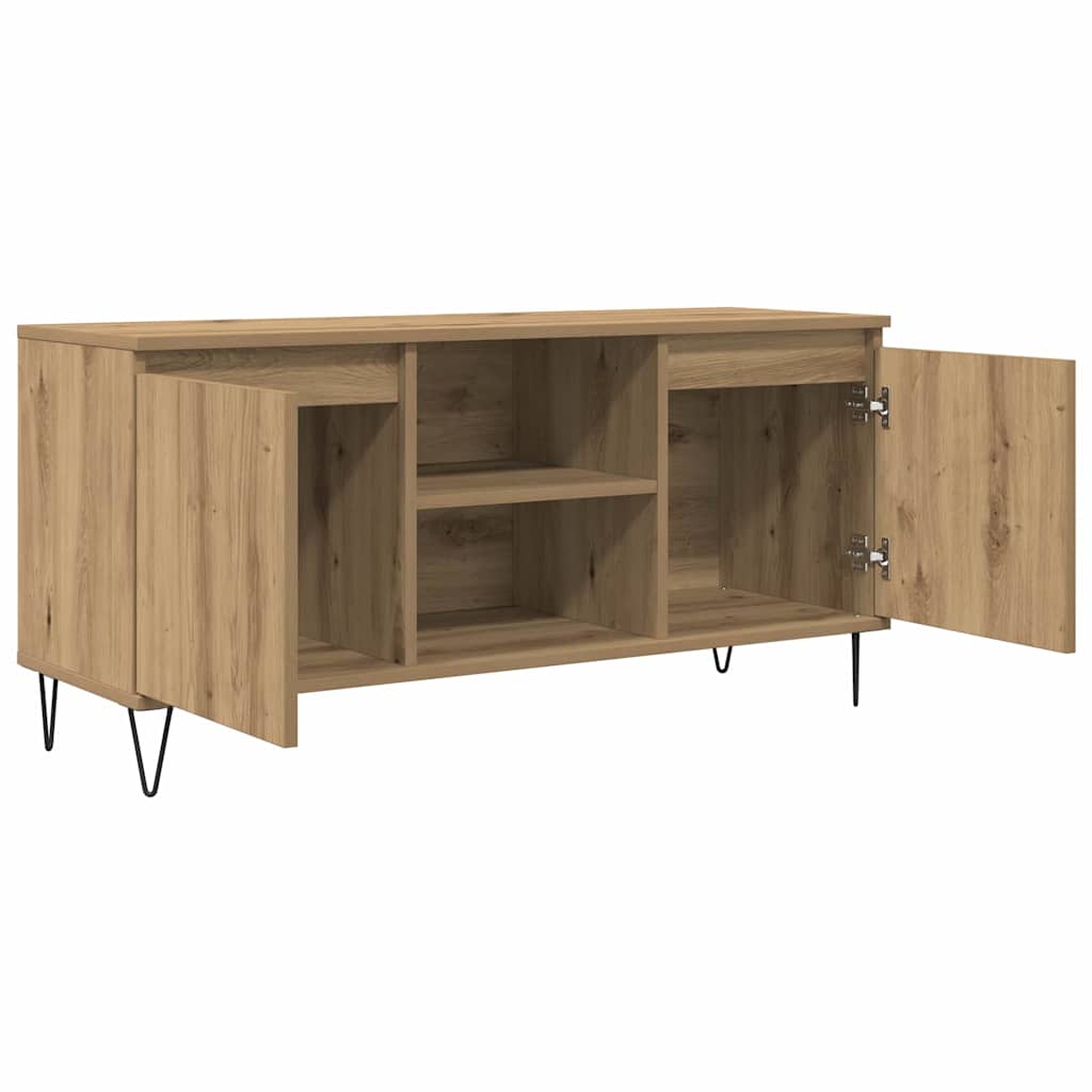 TV Cabinet 104 x 35 x 50 cm Artisan Oak Engineered Wood