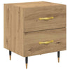 Bedside Cabinet Artisan oak 40 x 35 x 47.5 cm Engineered wood