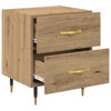Bedside Cabinet Artisan oak 40 x 35 x 47.5 cm Engineered wood