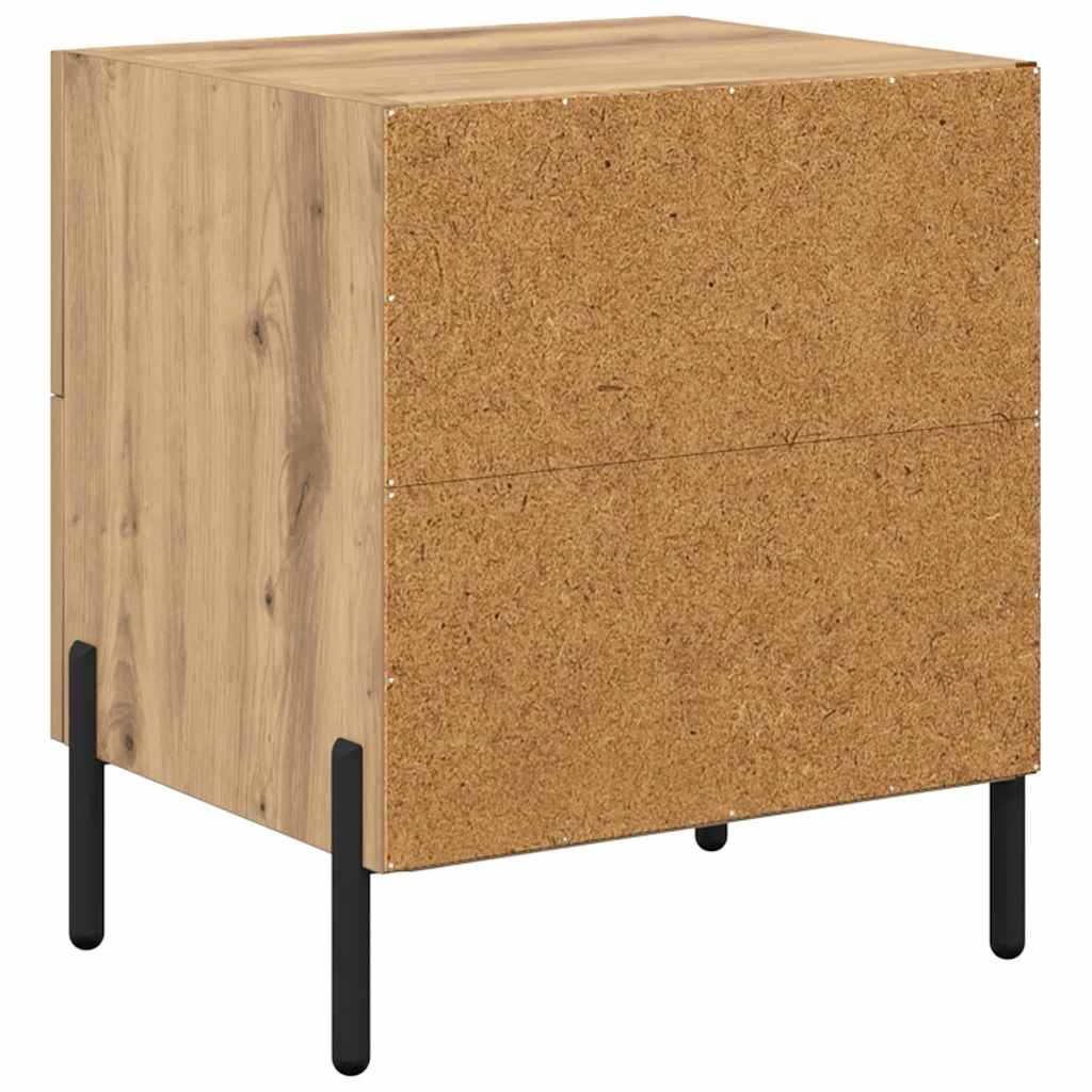 Bedside Cabinet Artisan Oak 40 x 35 x 47.5 cm Engineered Wood