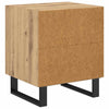 Bedside Cabinet Artisan oak 40 x 35 x 47.5 cm Engineered wood
