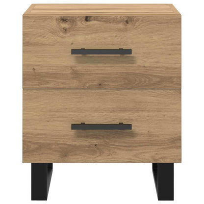 Bedside Cabinet with Drawer 2 pcs Artisan Oak 40 x 35 x 47.5 cm