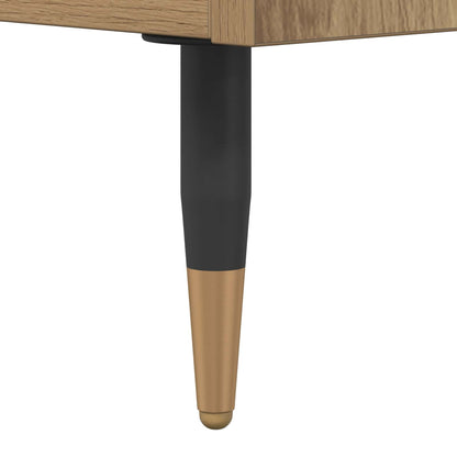 Bedside Cabinet Artisan Oak 40 x 40 x 66 cm Engineered Wood