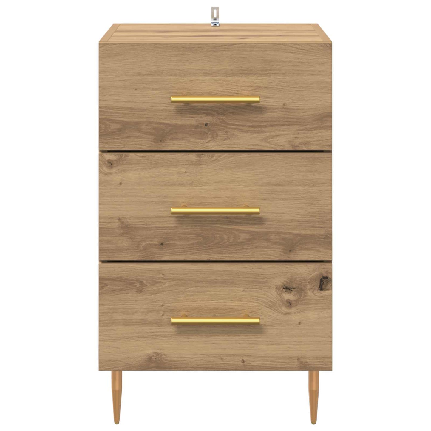 Bedside Cabinet Artisan Oak 40 x 40 x 66 cm Engineered Wood