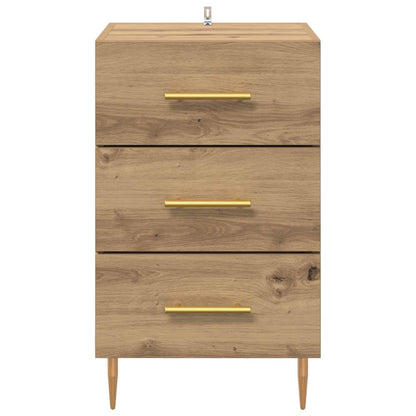 Bedside Cabinet Artisan Oak 40 x 40 x 66 cm Engineered Wood