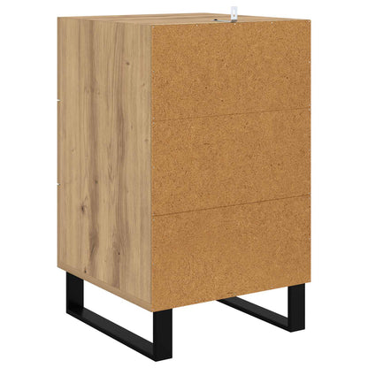 Bedside Cabinet Artisan Oak 40 x 40 x 66 cm Engineered Wood