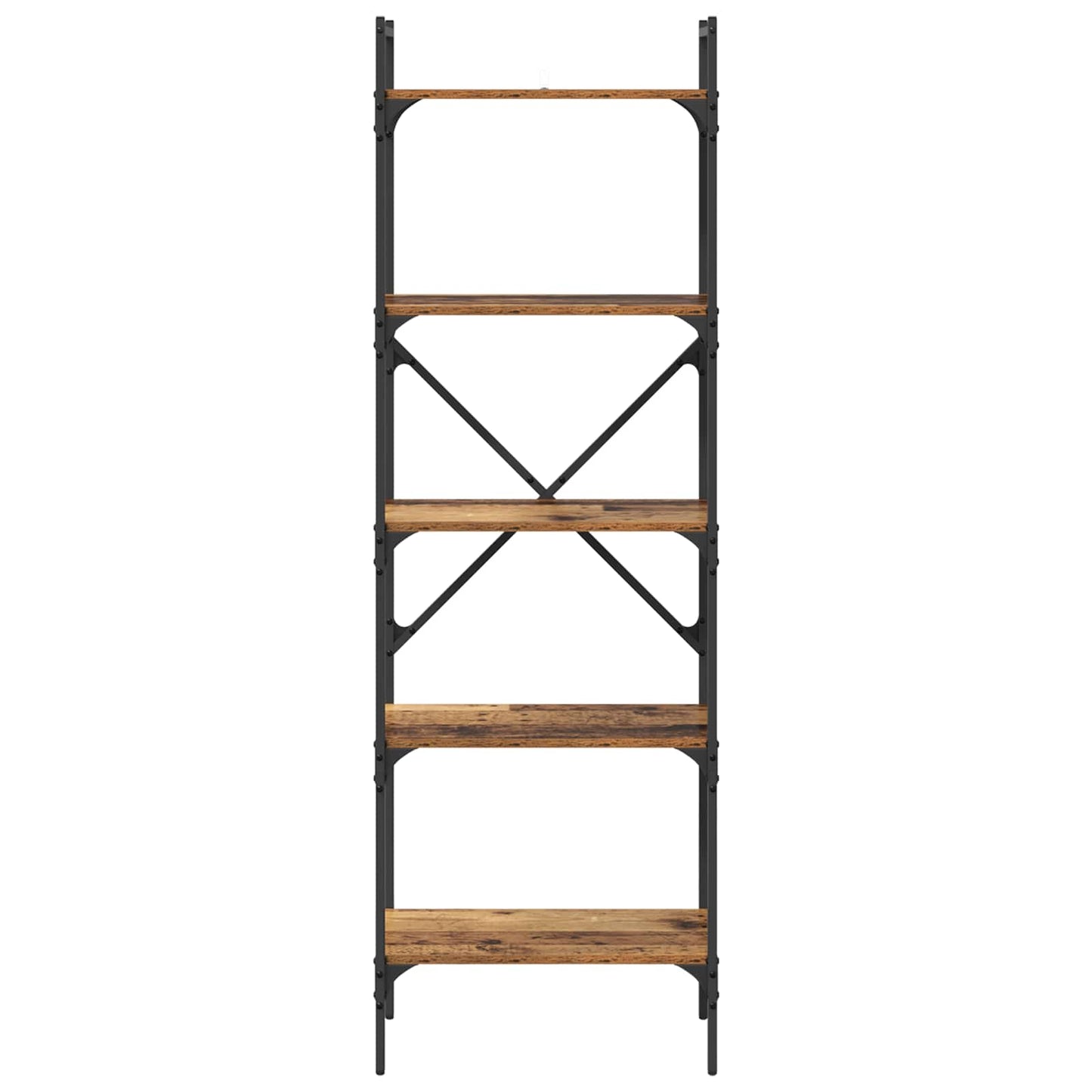 Bookcase Old Wood 56 x 32 x 174 cm Engineered Wood