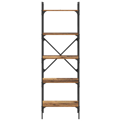 Bookcase Old Wood 56 x 32 x 174 cm Engineered Wood