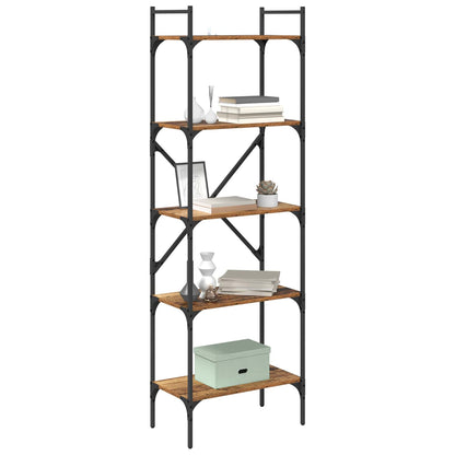 Bookcase Old Wood 56 x 32 x 174 cm Engineered Wood
