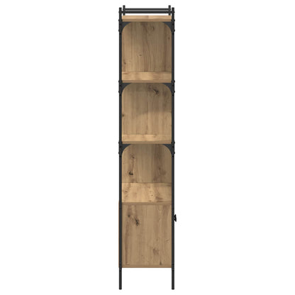 Bookcase 6-Tier 76.5 x 30 x 154.5 cm Engineered Wood