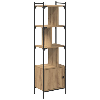 Bookcase 6-Tier 44.5 x 30 x 154.5 cm Engineered Wood