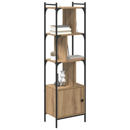 Bookcase 6-Tier 44.5 x 30 x 154.5 cm Engineered Wood