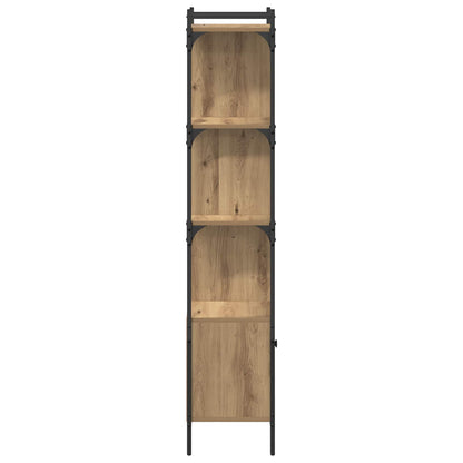 Bookcase 6-Tier 44.5 x 30 x 154.5 cm Engineered Wood