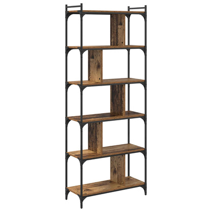 Bookcase Old wood 76 x 32 x 192 cm Engineered wood
