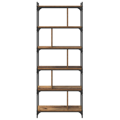 Bookcase Old wood 76 x 32 x 192 cm Engineered wood