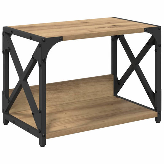 Printer Stand Artisan Oak 44 x 26 x 31.5 cm Engineered Wood