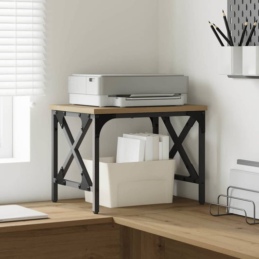 Printer Stand Artisan Oak 40 x 30 x 31 cm Engineered Wood