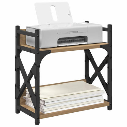 Printer Stand Artisan Oak 40 x 20 x 40 cm Engineered Wood