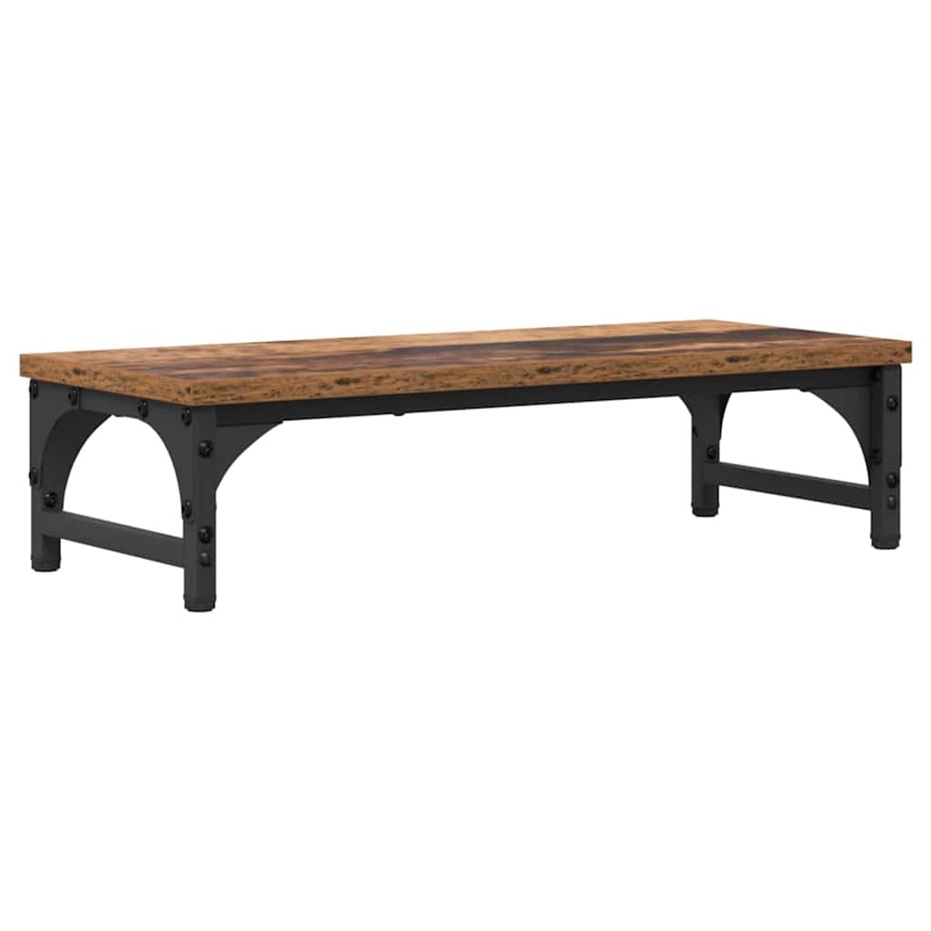 Monitor Stand Old Wood 55 x 23 x 14 cm Engineered Wood