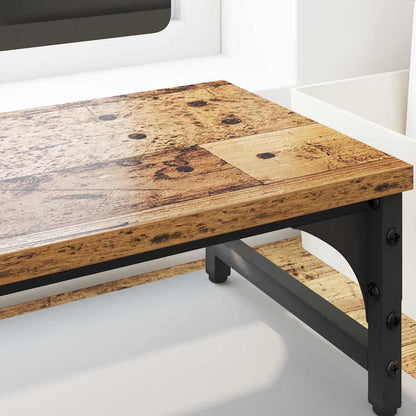Monitor Stand Old Wood 85 x 23 x 15.5 cm Engineered Wood