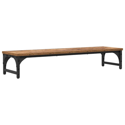 Monitor Stand Old Wood 85 x 23 x 15.5 cm Engineered Wood