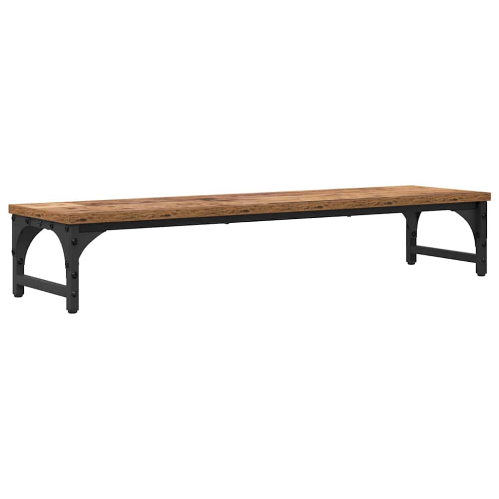 Monitor Stand Old Wood 85 x 23 x 15.5 cm Engineered Wood